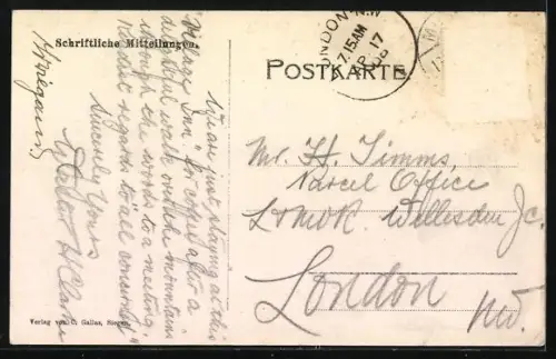 AK Müsen /Siegen, Gasthof Herm. Nockmann, Ortsansicht mit Kirche aus der Vogelschau