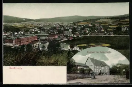 AK Dahlbruch, Totale und Gasthof Koch