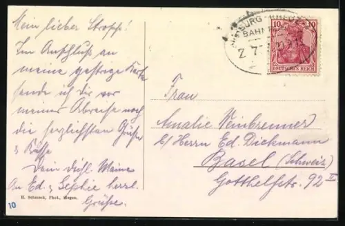 AK Dahlbruch, Totale und Gasthof Koch