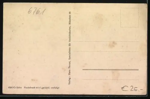 AK Katzenbach /Pfalz, Gasthaus von Karl Hofmann, Ortsansicht aus der Vogelschau