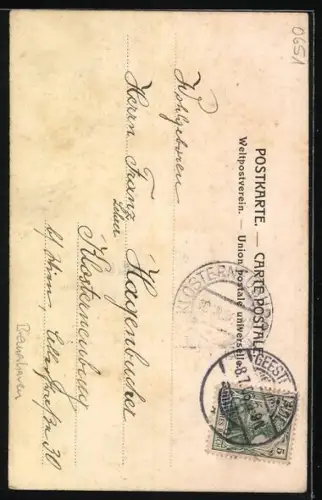 AK Bremerhaven-Geestemünde, Brückenpartie mit Strassenbahn