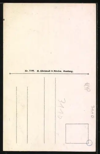 AK Uelzen, Achter Strasse mit Geschäften