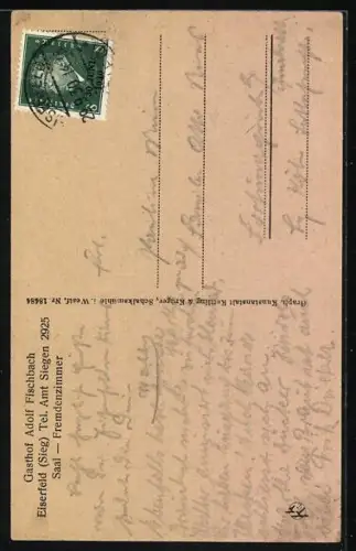 AK Eiserfeld /Sieg, Gasthof Gustav Fischbach