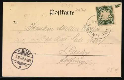 AK Höringen, Gasthaus von M. Wernz