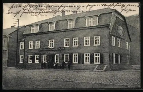 AK Eiserfeld, Gasthaus Zum Deutschen Kaiser, Inh. Robert Sturm