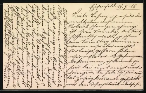 AK Eiserfeld, Gasthaus Zum Deutschen Kaiser, Inh. Robert Sturm