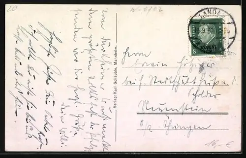 Künstler-AK Bad Dürkheim, Leute amüsieren sich auf dem Wurstmarkt