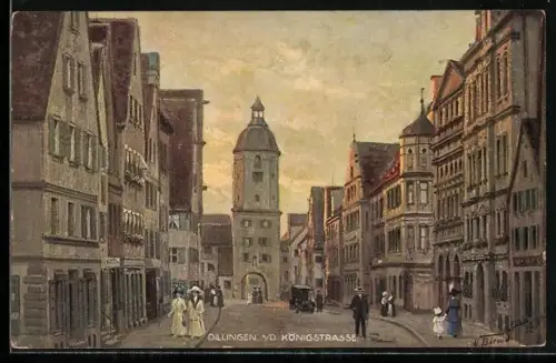 AK Dillingen a. D., Königstrasse