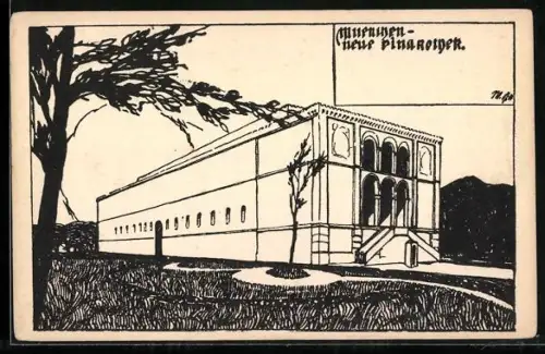 AK München, Neue Pinakothek