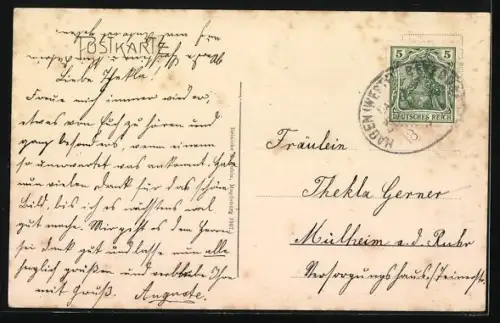 AK Eiserfeld, Totalansicht aus der Vogelschau