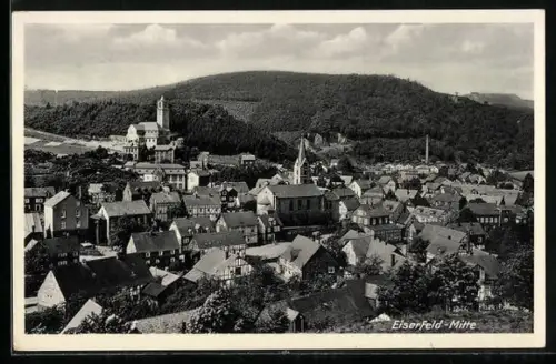 AK Eiserfeld-Mitte, Panoramablick vom Berg