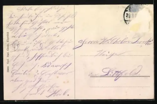 AK Eiserfeld, Totalansicht mit Fabrikanlagen und Fernblick