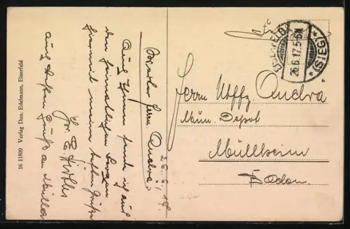 AK Eiserfeld /Sieg, Gesamtansicht von Süden