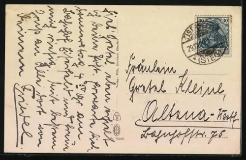 AK Eiserfeld /Sieg, Hütte aus der Vogelschau