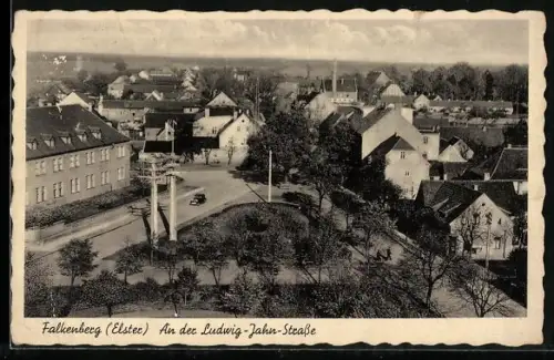 AK Falkenberg / Elster, An der Ludwig-Jahn-Strasse