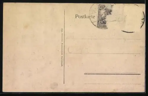 AK Bad Blankenburg, am evangelichen Allianzhaus Haus des Friedens