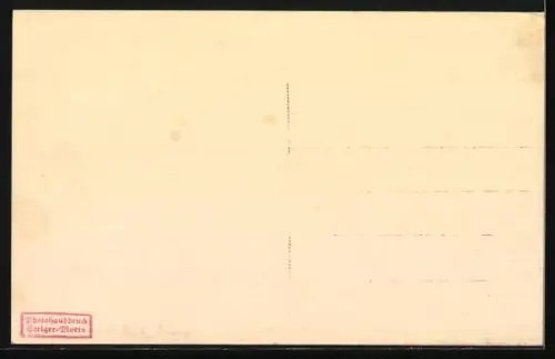 AK Hilchenbach, Strassenpartie mit Kirche