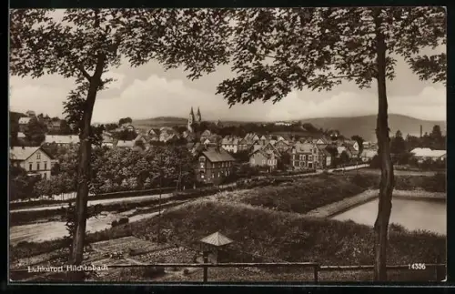 AK Hilchenbach, Teilansicht mit Kirche