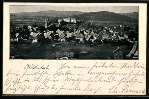 AK Hilchenbach, Teilansicht mit Kirche