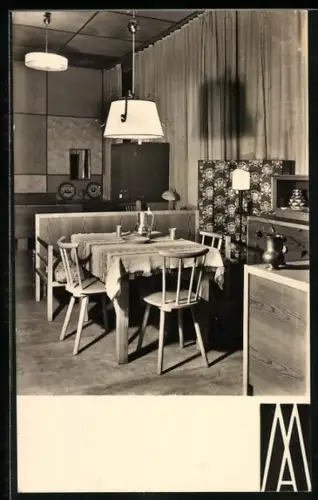 AK Leipzig, Kunsttischlerei Albert Müller Elisenstrasse 42, Schauraum