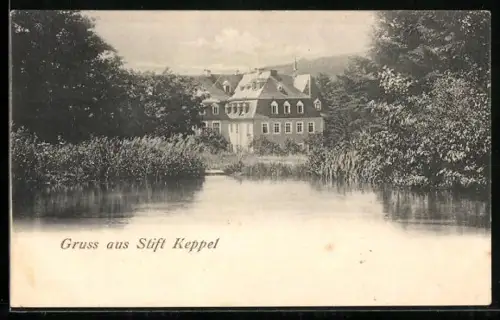 AK Stift Keppel, Gebäude am Wasser