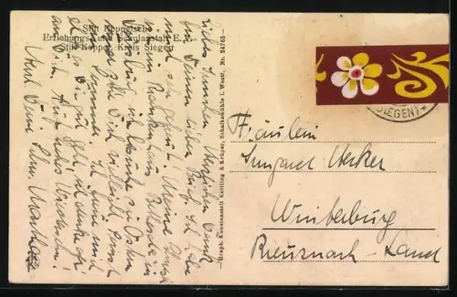 AK Stift Keppel /Siegen, Erziehungs- und Schulanstalt E. V., Haupteingang