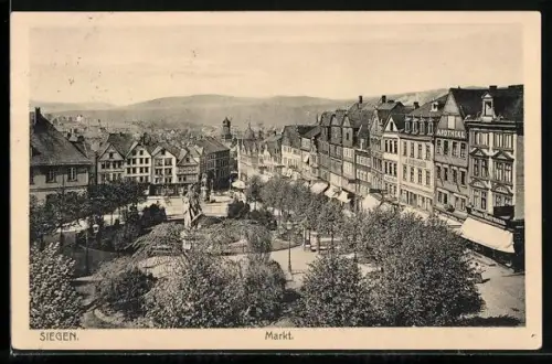 AK Siegen, Partie am Markt