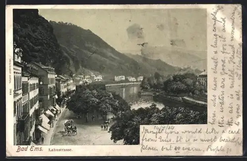 AK Bad Ems, Lahnstrasse