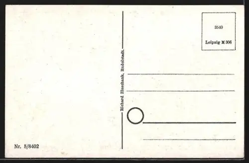 AK Saalfeld /Thür., Ortsansicht aus der Vogelschau