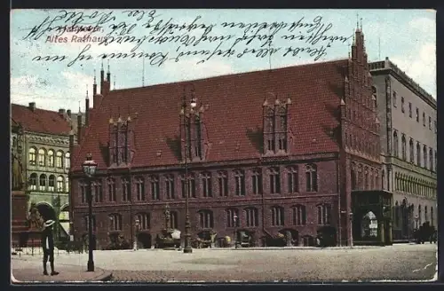 AK Hannover, Partie am Alten Rathaus