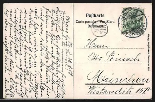 AK Hannover, Partie am Alten Rathaus