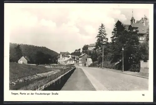 AK Siegen, Partie an der Freudenberger Strasse