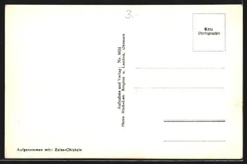 AK St. Christoph a. Arlberg, Ortsansicht vom Berghang aus