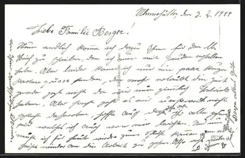 AK St. Christoph am Arlberg, Ansicht der tief verschneiten Ortschaft im Winter