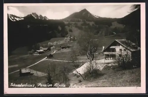 AK Tschengla, Schwabenhaus, Pension Alpila