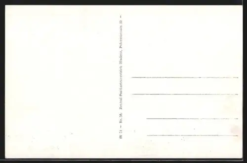 AK Bürserberg bei Bludenz, Ortsansicht vom Berghang aus