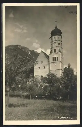 AK Bludenz, Blick auf die Pfarrkirche