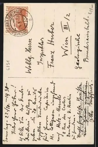 AK Sonntag i. Gr. Walsertal, Teilansicht mit Kirche und Türtschhorn