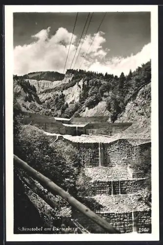 AK Bürserbeg, Schesatobel am Bürserberg