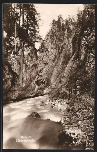 AK Bludenz, Bürseschlucht