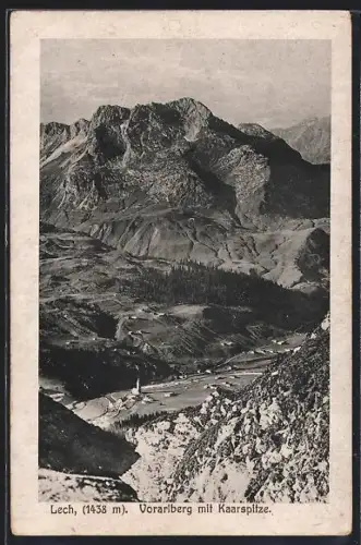 AK Lech, Ort mit Kaarspitze