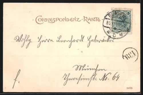 AK Bludenz, Eingang in die Bürserschlucht