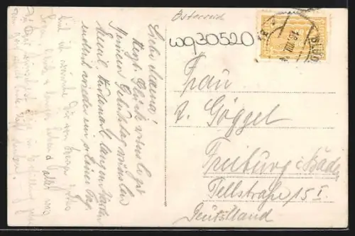 AK Bludenz, Schloss Obgajenhof und Stadtpfarrkirche