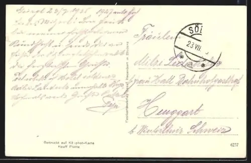 AK Bludenz, Gesamtansicht im Winter