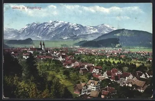 AK Götzis /Vorarlberg, Totalansicht