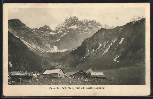 AK Brand, Panüler Schrofen mit St. Rochuskapelle