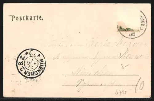 AK Bludenz, Bürserschlucht vom Berghang gesehen