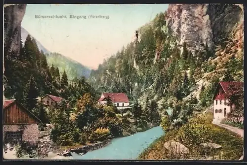 AK Bürs, Bürserschlucht, Eingang