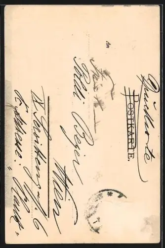 AK Bludenz, Kirchgasse im Sonnenschein