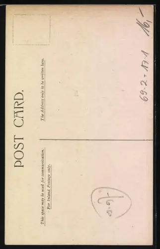 AK Independent Order of Rechabites, Frau gibt in Oase Mann zu trinken, Anti-Alkohol